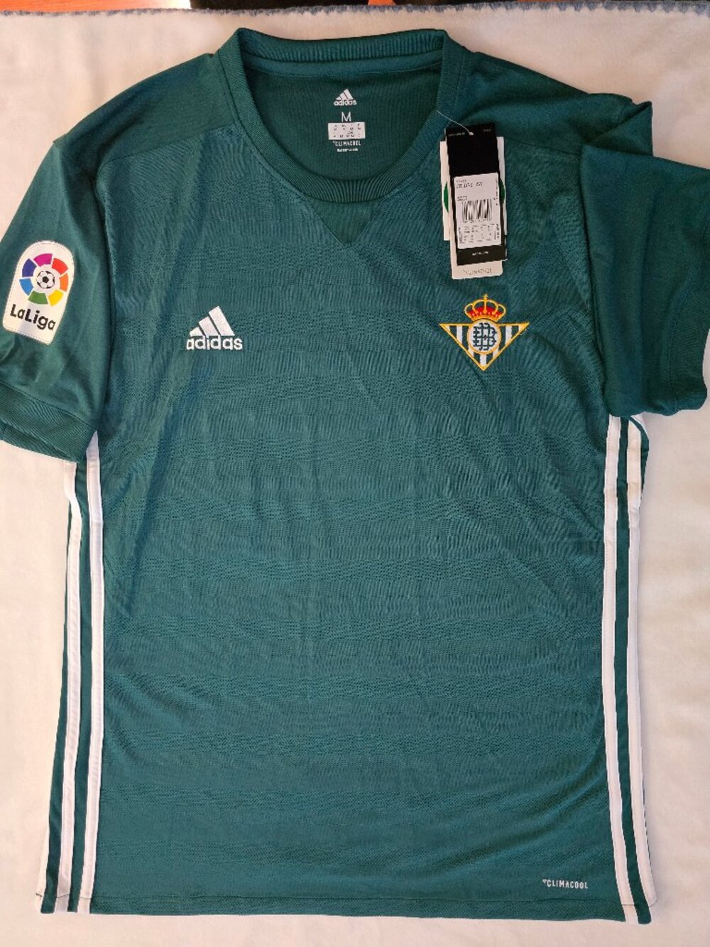 Adidas La Liga Real Betis 2017-2018 Away jersey M